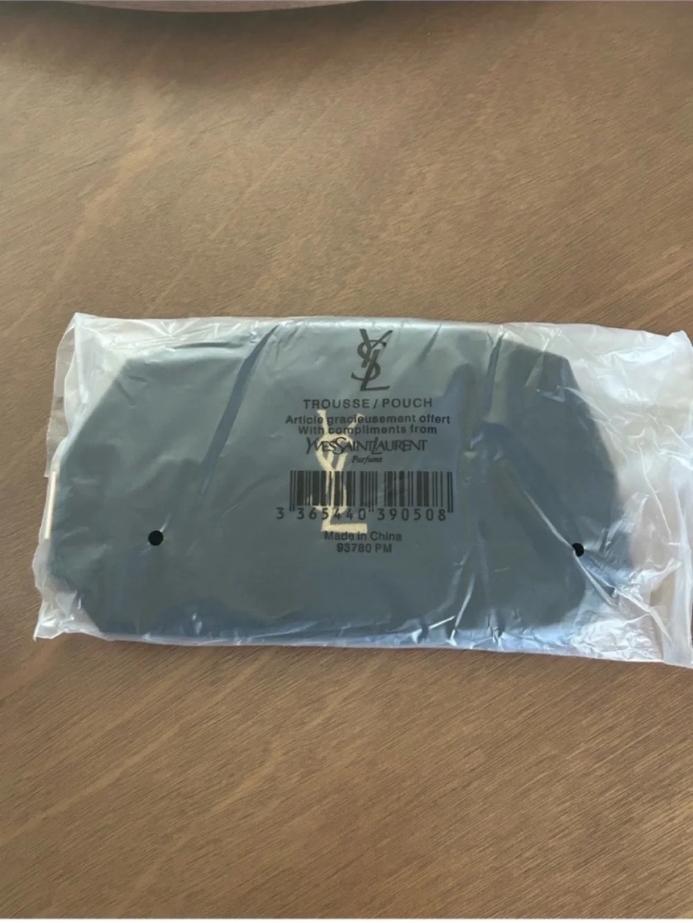Saint Laurent Black Velvet Chain Crossbody Bag VIP GWP